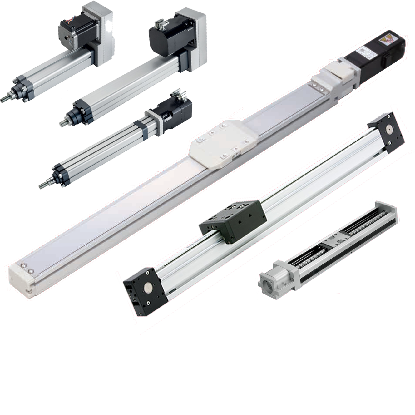 a series of linear actuators including ball screw and belt drive actuator solutions