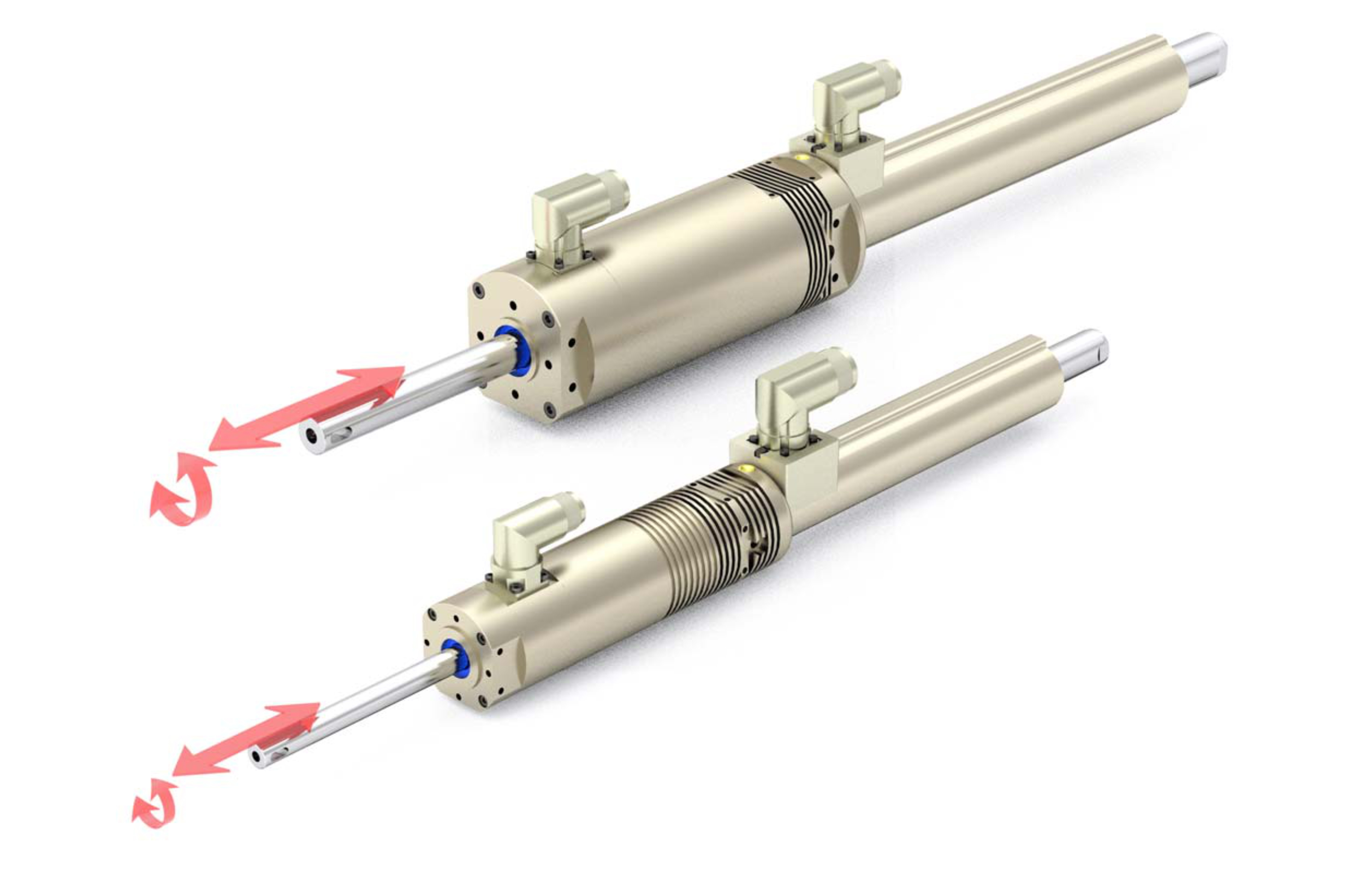 LinMot - Linear Rotary Actuator combining linear & rotary movements into one package. 